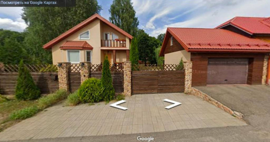 Дача директора ЦПК. Фото &copy; Google Maps